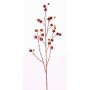 Rosa villosa finta GERDA, con frutti, rosso, 110cm