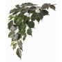 Ramo di ficus finto YUGI, difficilmente infiammabile, verde, 75cm
