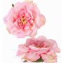 Fiore di rosa finta SASKIA, galleggiante, rosa, 5cm, Ø15cm