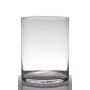 Vaso per candele con bolle SANUA, cilindro, trasparente, 25cm, Ø19cm