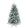 Albero di Natale finto ZÜRICH SPEED, innevato, 210cm, Ø140cm
