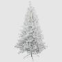 Albero di Natale finto GÖTEBORG SPEED, bianco, 120cm, Ø60cm