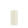 Candela per lanterna MAEVA, a colonna, avorio, 15cm, Ø7cm, 63h - Made in Germany