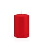 Candela per lanterna MAEVA, a colonna, rossa, 15cm, Ø10cm, 113h - Made in Germany