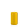 Candela per lanterna MAEVA, a colonna, giallo, 13cm, Ø7cm, 52h - Made in Germany