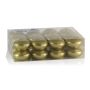 Set di 24 candele galleggianti ORNELLA, oro, Ø4,5cm, 4h