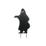 Decorazione di Halloween silhouette fantasma SPOOKY GHOST, metallo, nero, 75 cm
