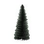 Grande albero di Natale in carta TOFA, verde scuro, 160cm