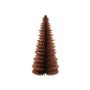 Grande albero di Natale in carta TOFA, marrone, 130cm
