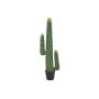 Cactus di plastica a colonna DARION, verde, 115cm