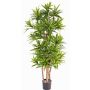 Dracaena reflexa artificiale JEMIMA, tronchi naturali, verde, 120cm