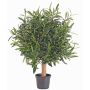 Olivo artificiale WYNONA, tronco naturale, frutti, 50cm