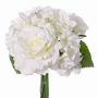 Bouquet di ortensie finte SANDRINE, rose, bianco, 25cm, Ø20cm