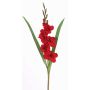 Gladiolo artificiale ELEA, rosso, 80cm, Ø7-9cm