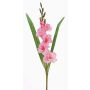 Gladiolo artificiale ELEA, rosa, 80cm, Ø7-9cm