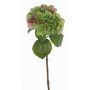Ortensia finta CHIDORI, verde-rosa, 60cm, Ø20cm