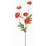 Papavero artificiale KEIRA, arancione, 65cm, Ø5cm