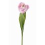 Tulipano artificiale ROMANA, rosa, 45cm, Ø6cm