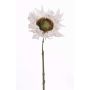 Girasole artificiale JANIKA, bianco, 60cm, Ø13cm