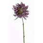 Girasole artificiale JANIKA, lilla scuro, 60cm, Ø13cm