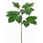 Ramo con foglie di ocra artificiale JOANNIS, zona trasversale, verde, 95cm