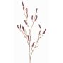 Ramo di callistemon artificiale SIRIUS con frutti, rosso scuro, 120cm