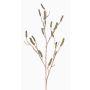 Ramo di callistemon artificiale SIRIUS con frutti, verde, 120cm