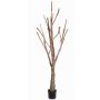 Tronco d'albero artificiale senza foglie WILKO con rami, marrone, 215cm