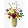 Mazzo di fiori artificiale FEME, arancione-viola, 105cm, Ø40cm