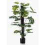 Filodendro monstera deliciosa artificiale LASO, 120cm