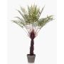 Pianta artificiale di felce cyatheales CAMASO in vaso decorativo, 105cm