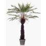 Pianta artificiale di felce cyatheales CAMASO in vaso decorativo, 125cm