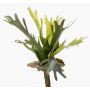 Felce a corna di cervo artificiale BAROJA su stelo, verde, 40cm