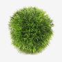 Sfera di cannuccia di palude artificiale OPAL, verde, Ø15cm