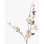 Ramo di pesca artificiale CAMILLES, rosa-bianco, 80cm