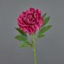 Peonia artificiale DIVIN, fucsia, 65cm