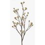 Ramo d'acero artificiale LIUVA con fiori, rosa, 110cm