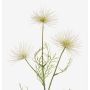 Fiore artificiale di crisantemo HARARE, crema, 65cm
