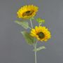 Girasole artificiale IVONA, giallo, 90cm, Ø6-17cm