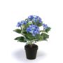 Ortensia artificiale LAIDA, blu, 35cm, Ø7-10cm