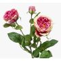 Ramo artificiale di rose CALISTA, fucsia, 60cm