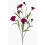 Fiore artificiale di garofano KANO, viola, 70cm