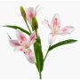 Fiore tessile di giglio KIMIKO, rosa, 60cm