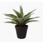 Agave di plastica DESIREE, verde, 20cm, Ø25cm