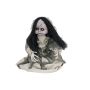 Bambola horror decorazione di Halloween BARLETTA con funzione di movimento, suoni di fantasmi, LED, 45cm