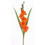 Gladiolo artificiale ELEA, arancione, 80cm, Ø7-9cm