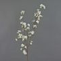 Ramo finto di ciliegio in fiore ARIELLE con fiori, bianco, 95cm
