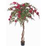Bougainvillea artificiale OFRA, tronchi veri, fiori, zona trasversale, fucsia, 180cm