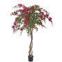 Bougainvillea artificiale OFRA, tronchi veri, fiori, zona trasversale, fucsia, 180cm