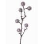 Ramo di cardo artificiale ROBBY, argento, 80cm, Ø4cm